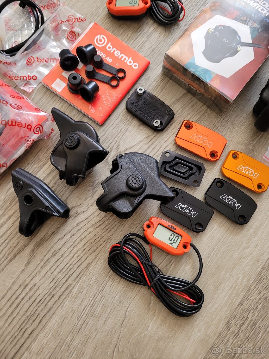 KTM BREMBO WP diely snímače prepínače