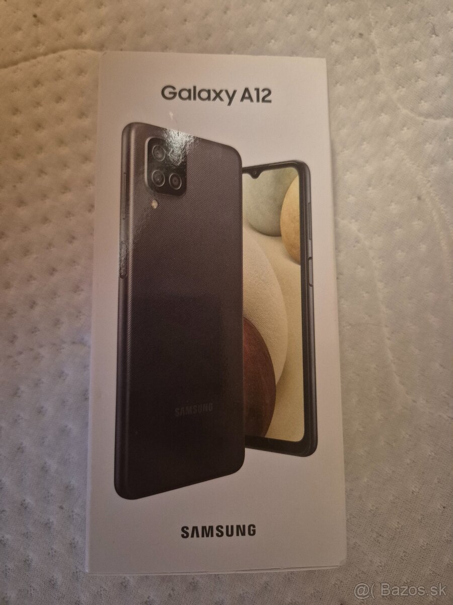 Samsung Galaxy A12 ,4GB/64GB čierny