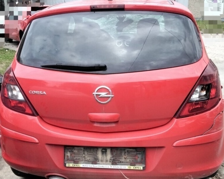 Motor A12XER OPEL CORSA D 1.2 2012 PREVODOVKA, DVERE a iné p