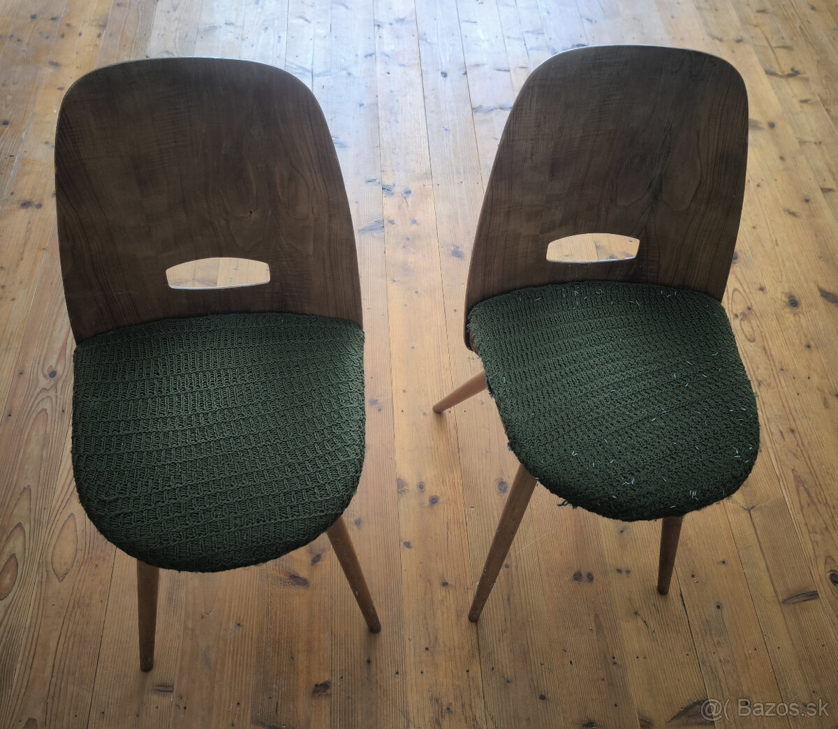 Predám 2ks retro stoličiek František Jirák (lízatka)