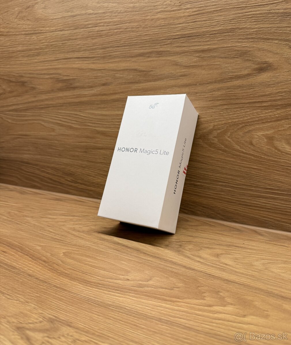 Honor Magic 5 Lite 6GB / 128GB Black - nerozbalený
