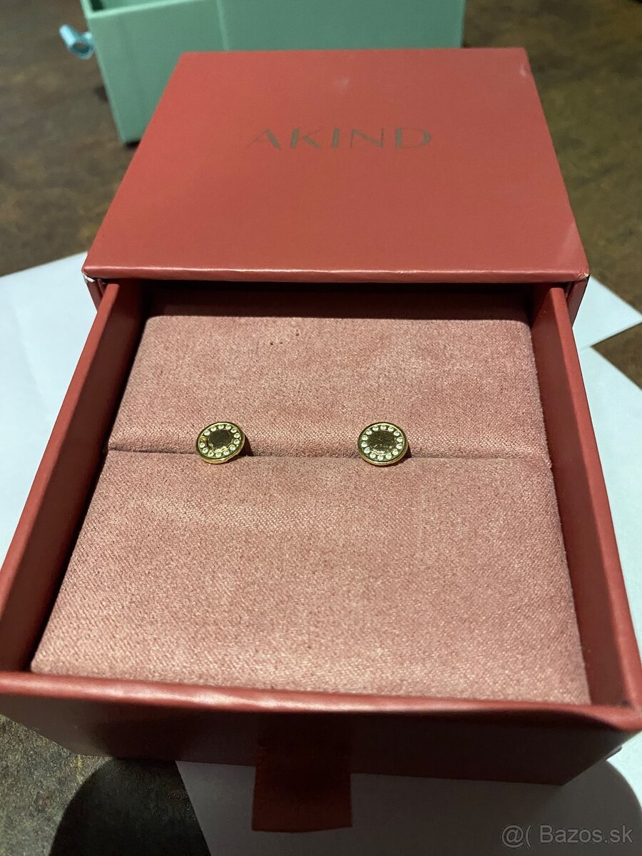 Zlaté náušnice 14karát 585