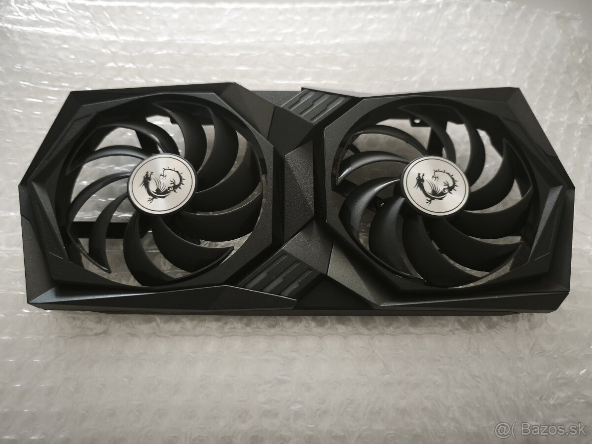 Ventilátory s uchytením od GPU - MSI RTX 3060 GAMING X