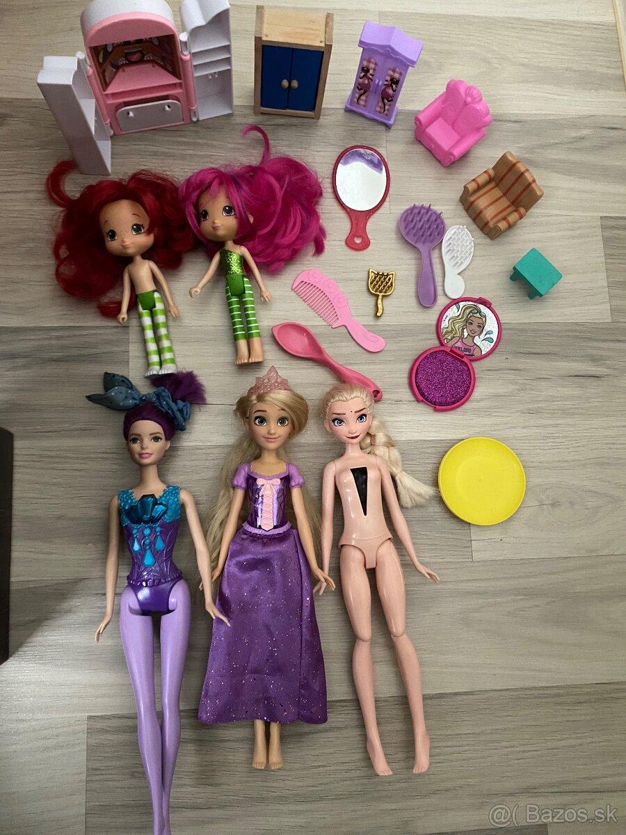 Mix bábik - Elza, Barbie