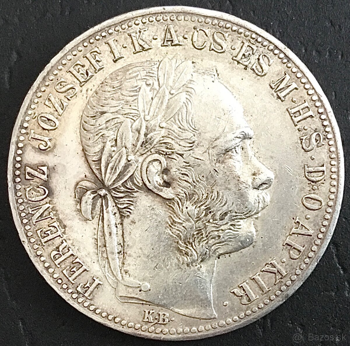 1 Forint 1883 K.B. František Jozef I.
