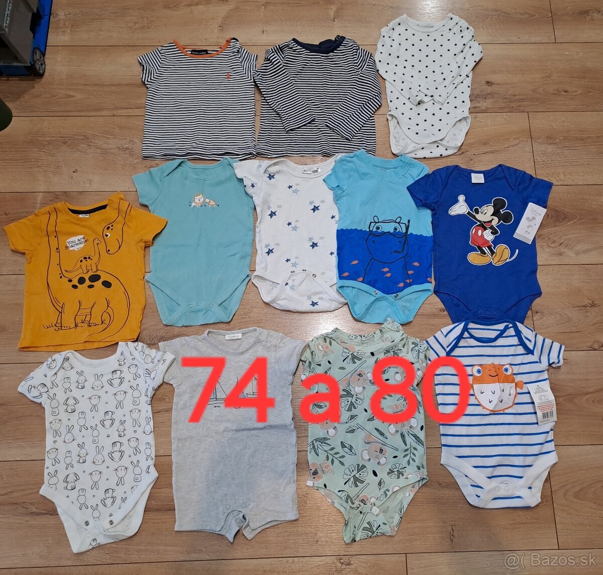 Body , dupačky , mikiny , nátelníky a mnoho iného
