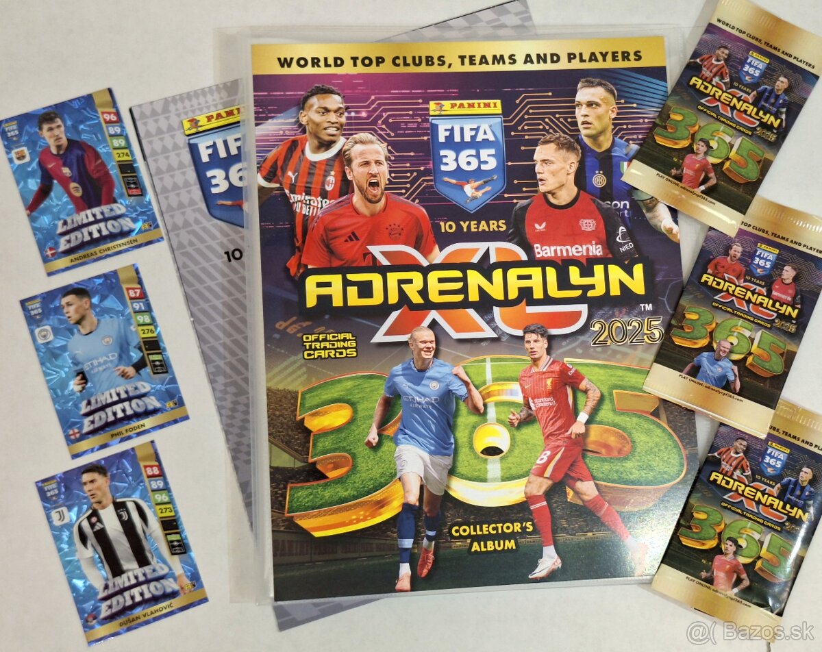PANINI set FIFA 365 2024/2025 Adrenalyn - Starter Collection