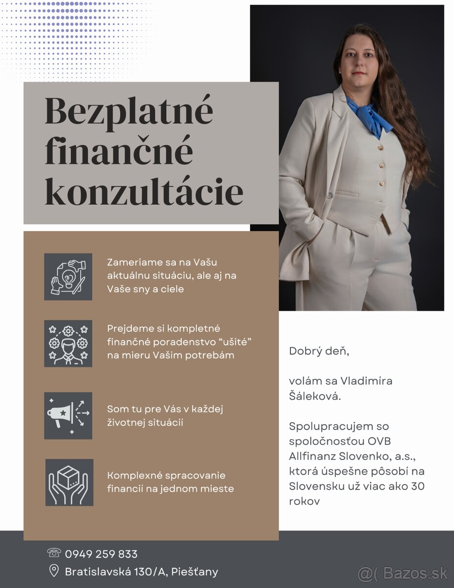 Bezplatné finančné konzultácie