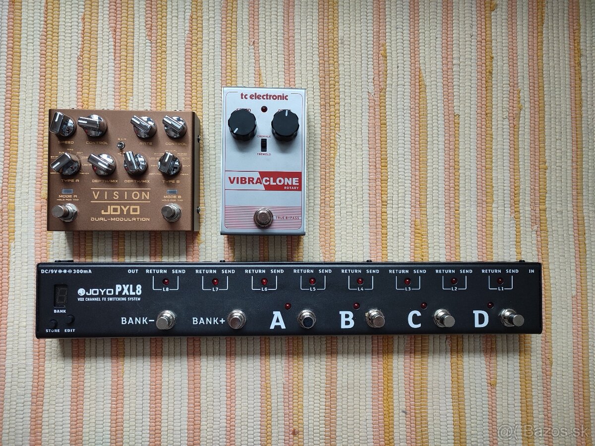 Gitarové efekty na predaj