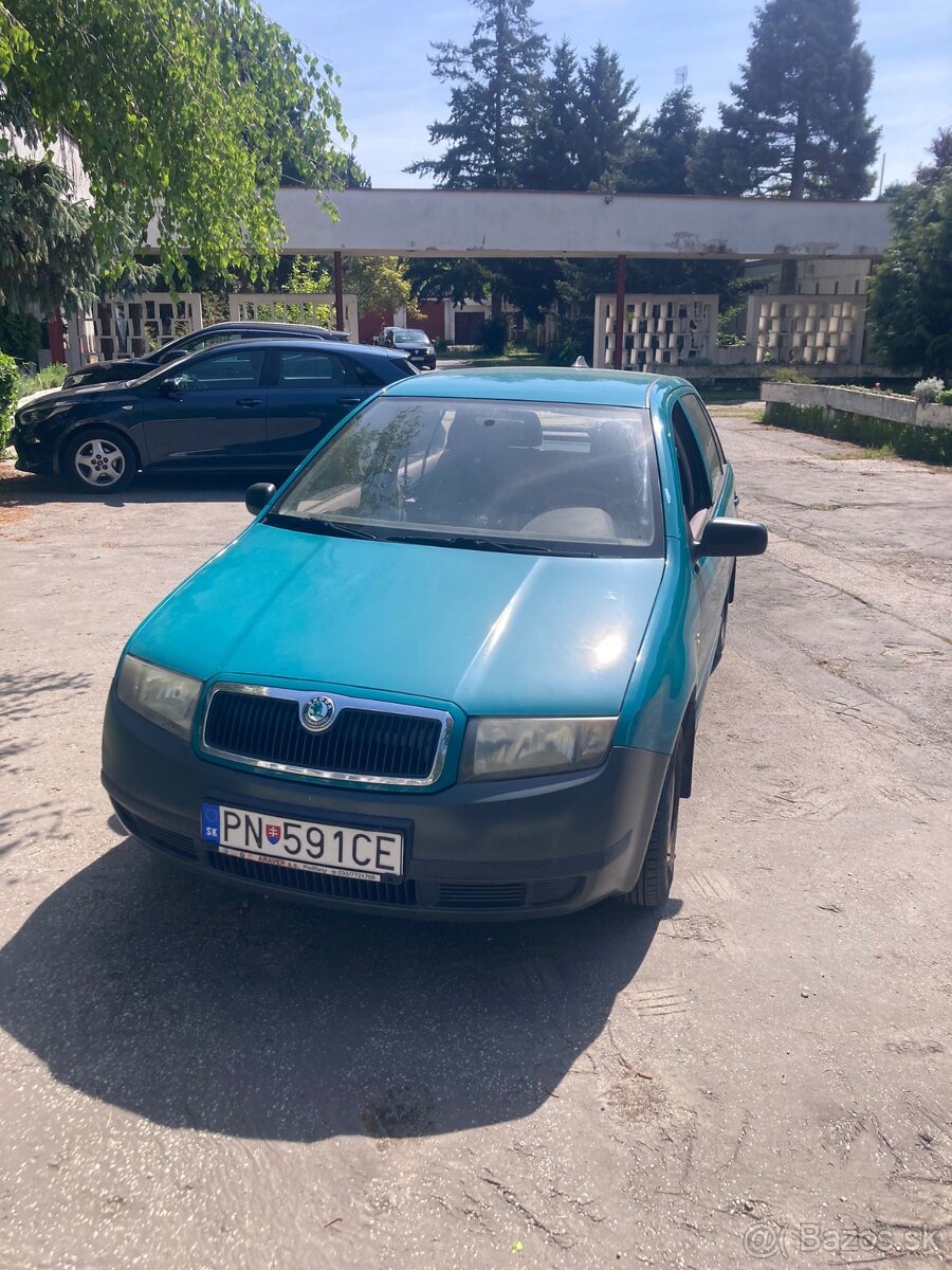 Škoda Fabia junior 1,4 benzín 44kw