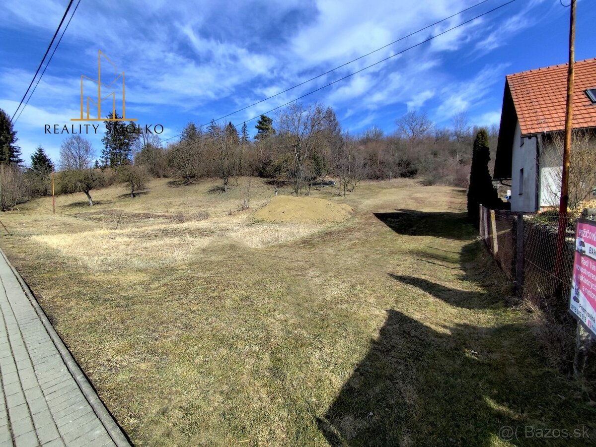 Stavebný pozemok priamo v obci Červenica pri Sabinove