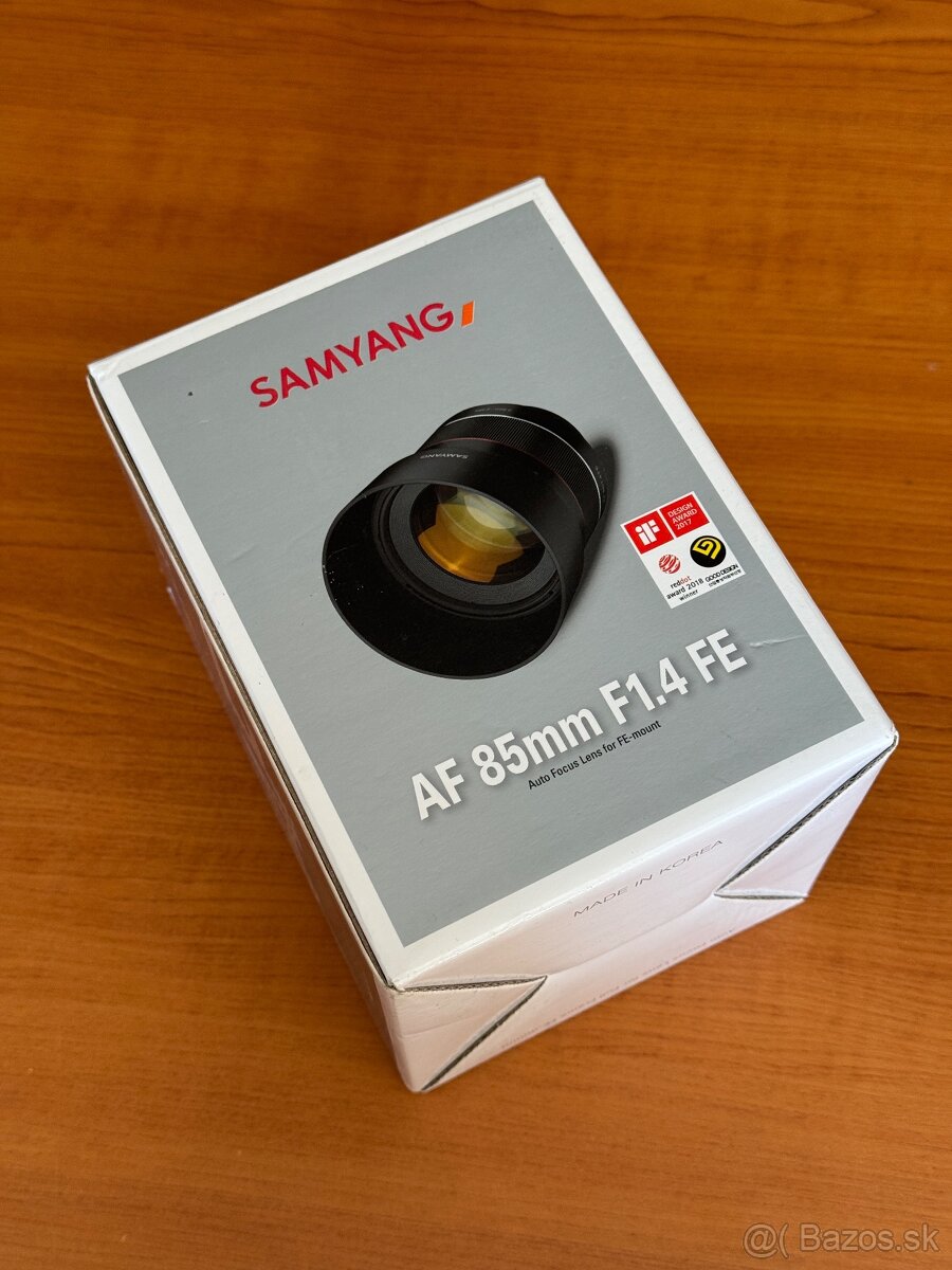 Objektív Samyang AF 85mm F1.4 FE