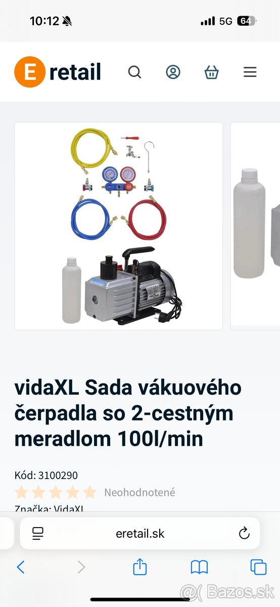 Sada na vakuovanie