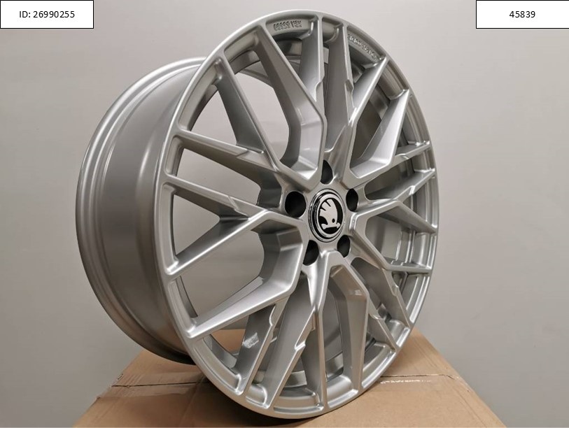 7,5J R17 5x112 ET47 Škoda Superb, Karoq alu disky 1209