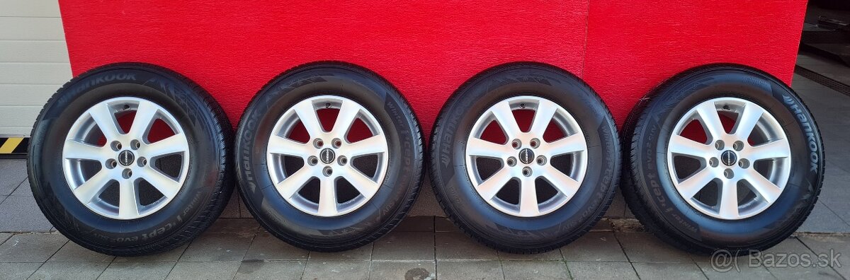 SUZUKI GRAND VITARA HLINÍKOVÉ DISKY 5x114,3 SO ZIMNÝMI PNEU