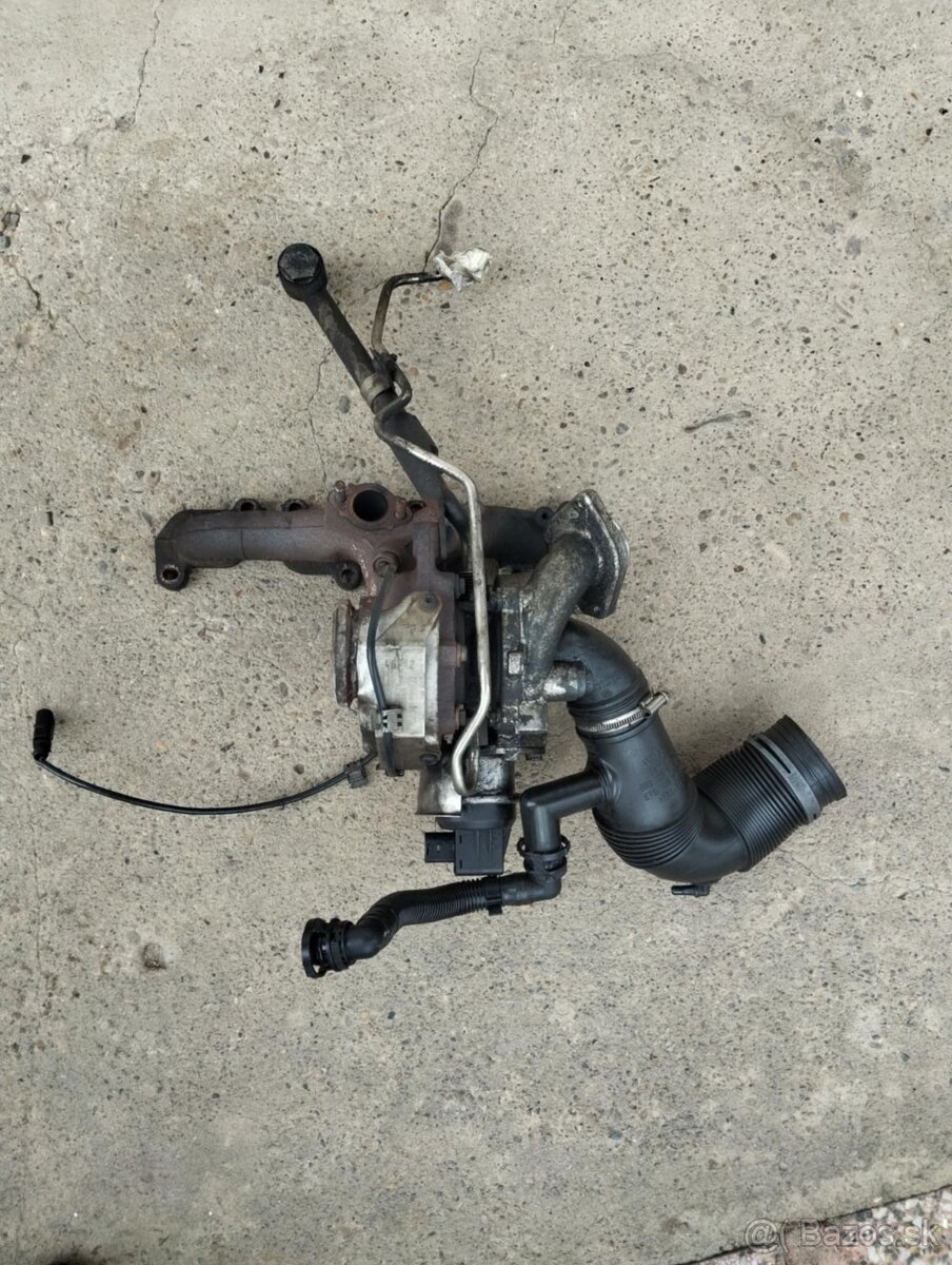 turbo, turboduchadlo, 1.6 tdi 55kw caya fabia 2 škoda