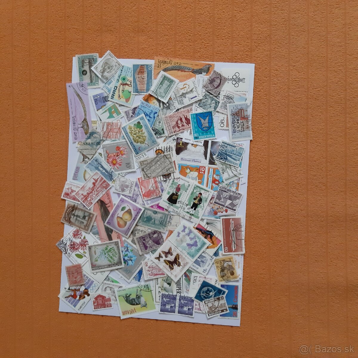 Predám poštové známky 500ks