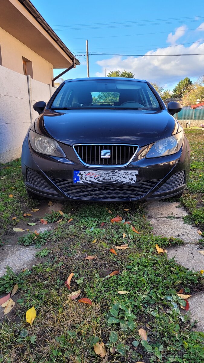 Seat Ibiza 1.2, benzín, 51kW, 2009, čierna
