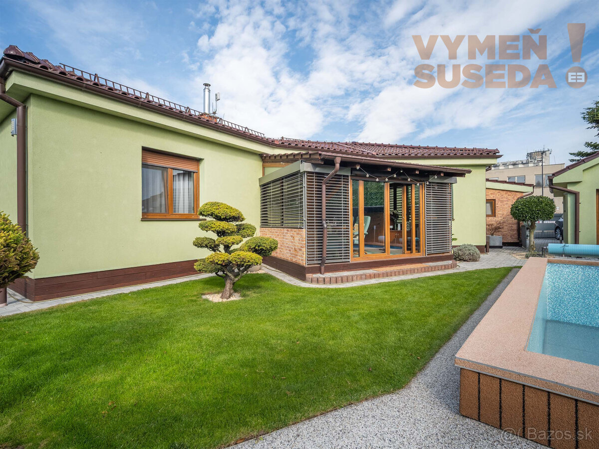 VYMEŇ SUSEDA – Na predaj výnimočný rodinný dom s bazénom, sa