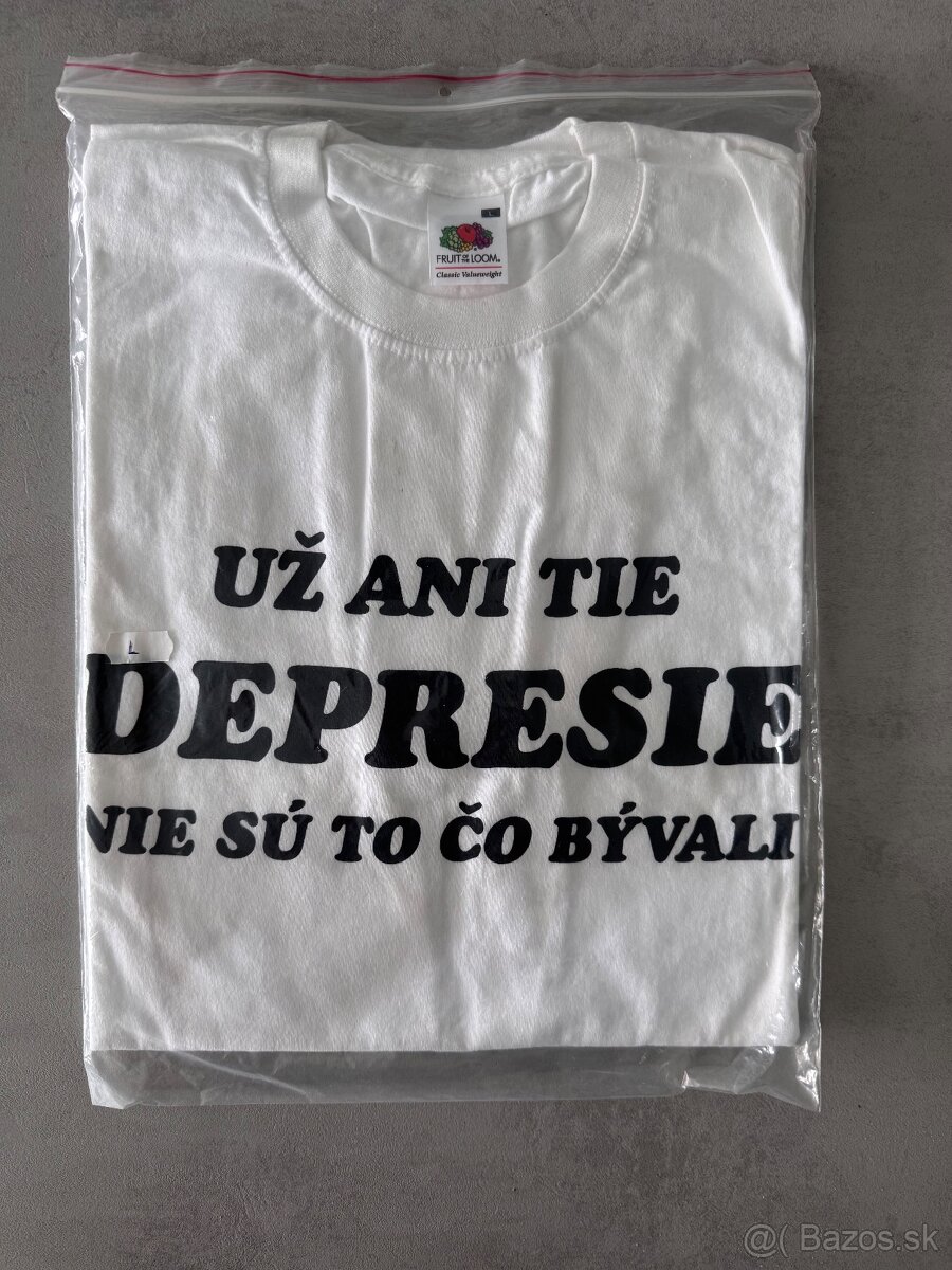 Vtipne tricko s kratkym rukavom nove