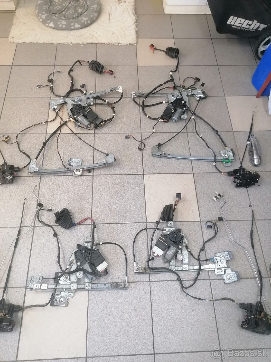 Stahovacky, Zámky dverí, Motorceky, Kabeláže, Octavia1