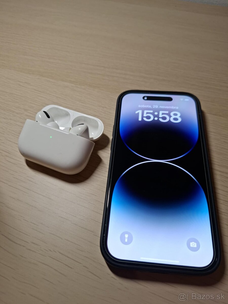 iPhone 14 Pro + AirPods Pro 1. generácie