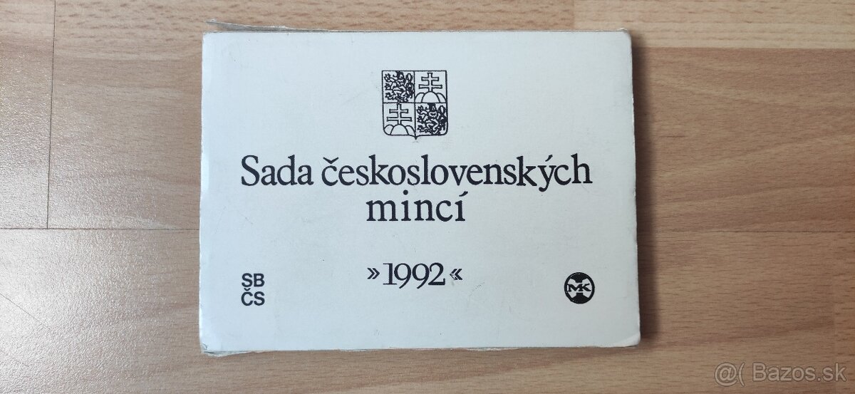 Sada mincí ČSFR 1992
