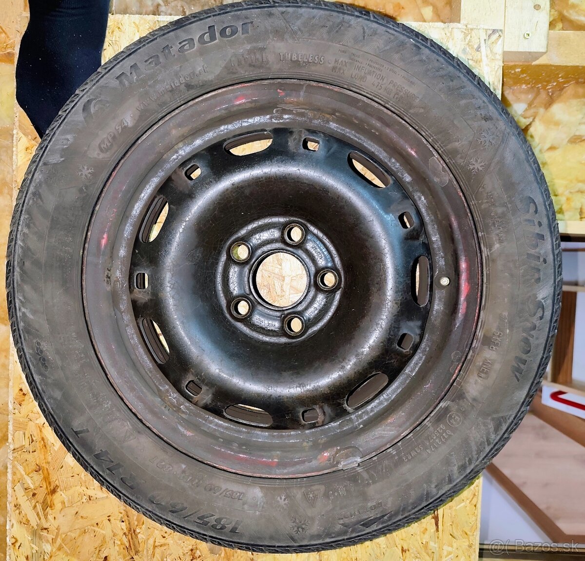 14 palcové plechové disky, Fabia 1