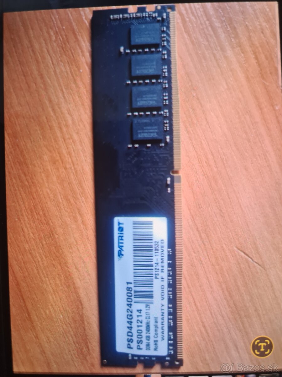 Kúpim podobnu 4 GB RAM ddr4