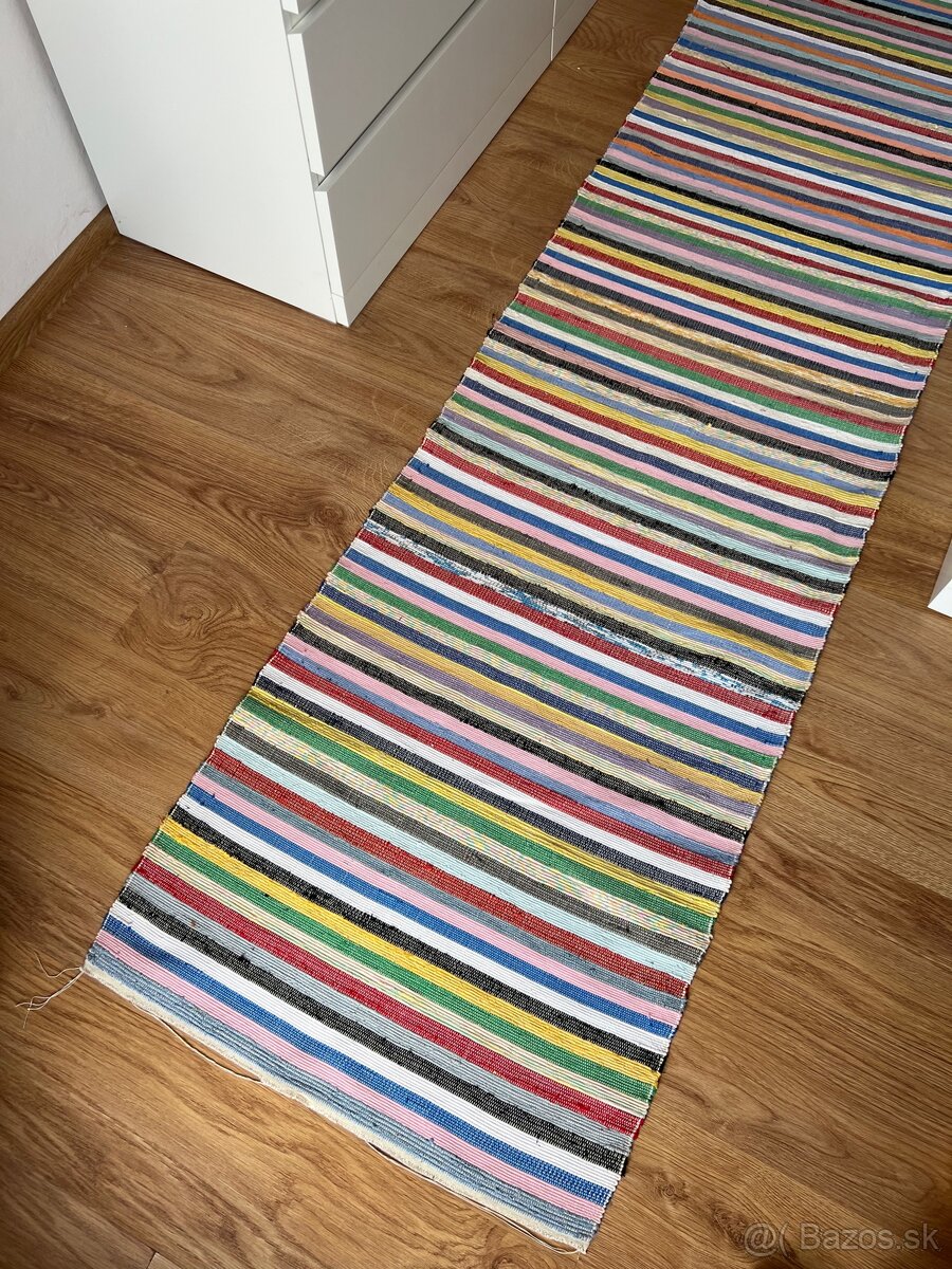 Ručne tkané koberce 1m -10€ nové