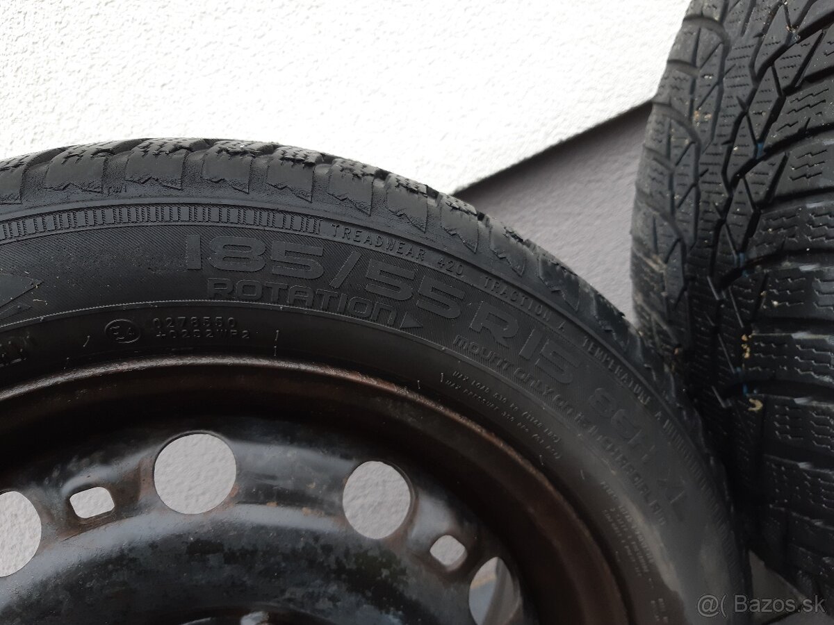 Pneumatiky 185/55r15 fabia roomster