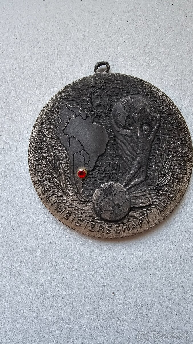 FIFA World Cup 1978 medal, Copa Mundial de Fútbol Argentina