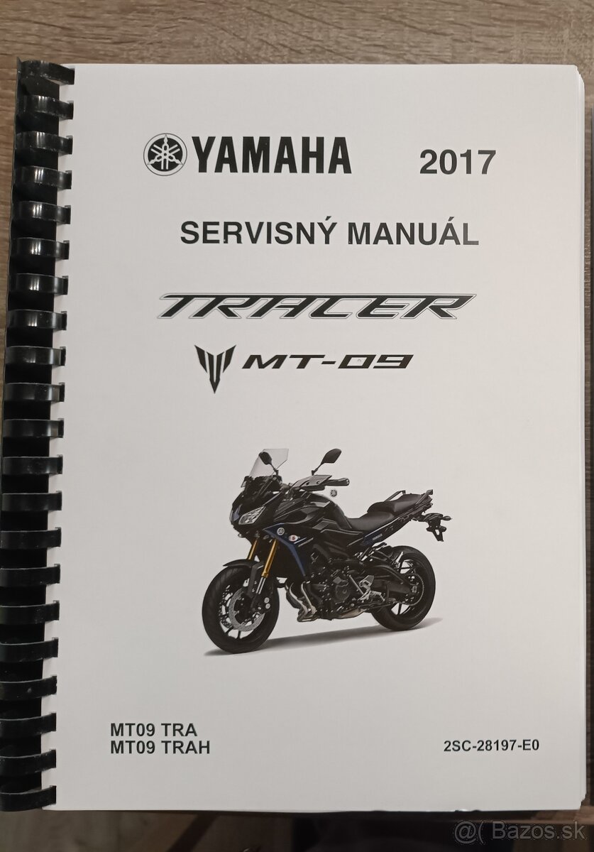 Yamaha Tracer 900 2017 servisny manual