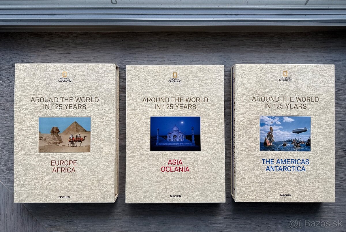nové knihy National Geographic Around the World