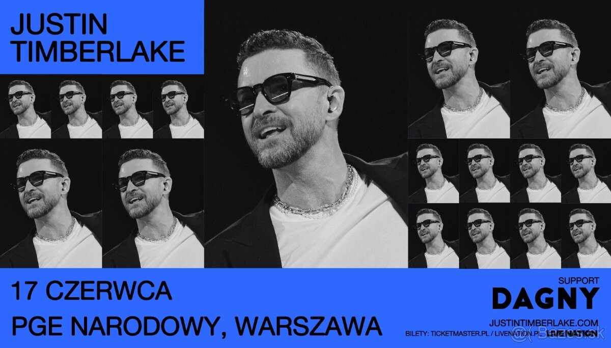 Justin Timberlake, 17. 6. 2025, Warszawa