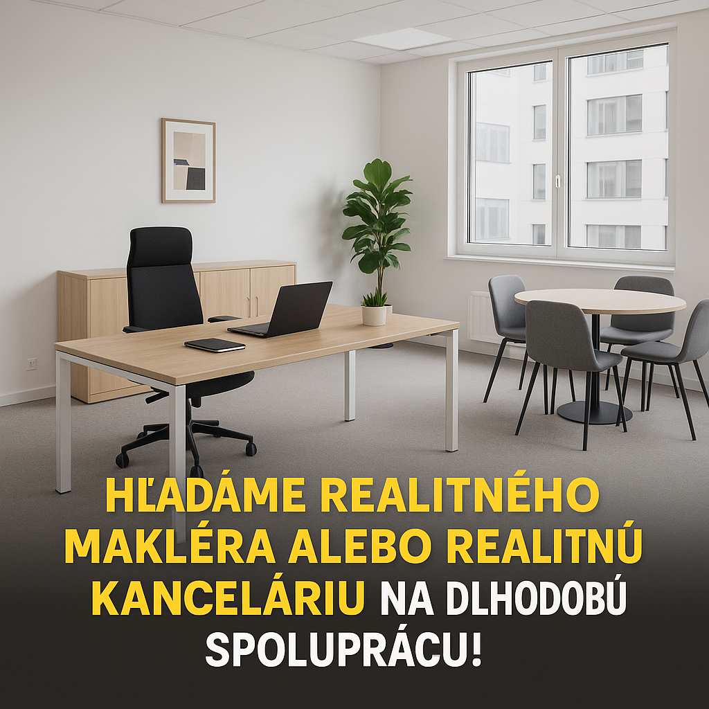 Prenájom zdieľanej kancelárie TOP CENA + spolupráca