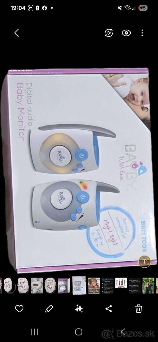 Vysielačka baby monitor