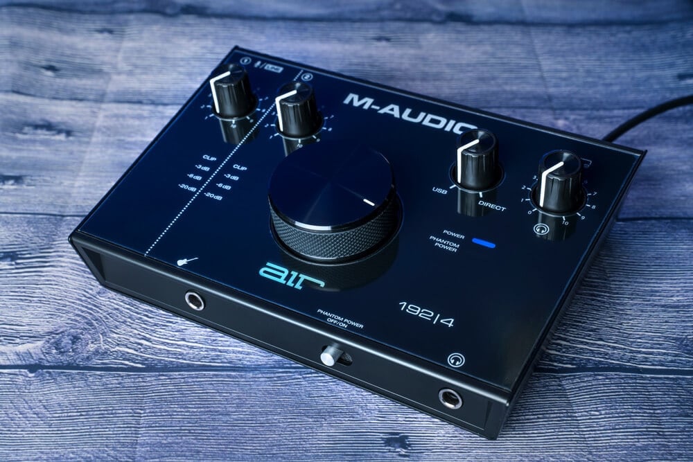 USB zvuková karta - M-Audio AIR 192/4