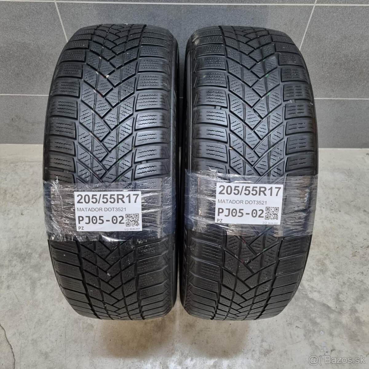 Zimné pneumatiky 205/55 R17 MATADOR DOT3521
