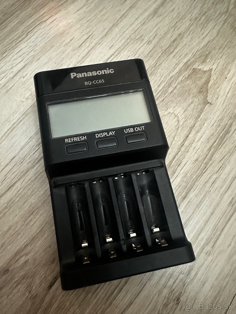Panasonic BQ-CC65E - nabíjačka batérii