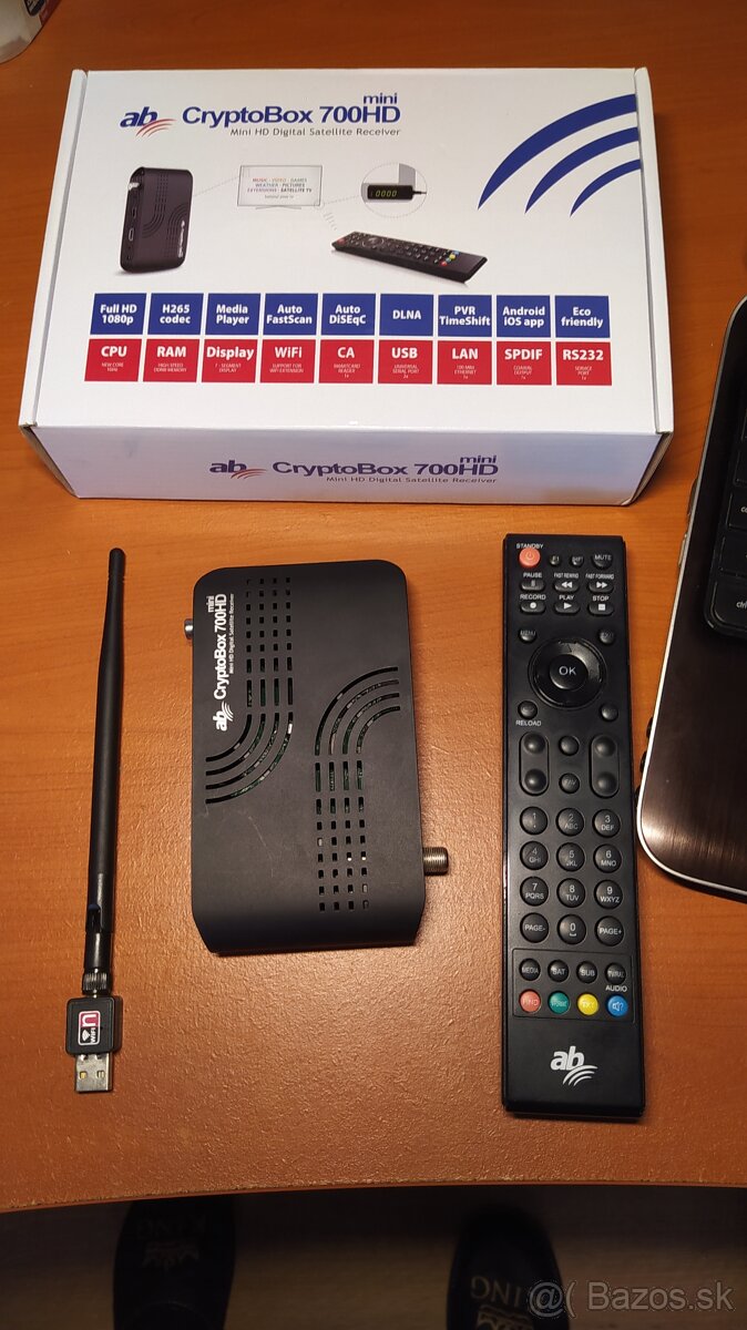 Sat.prijímač AB CryptoBox 700HD mini