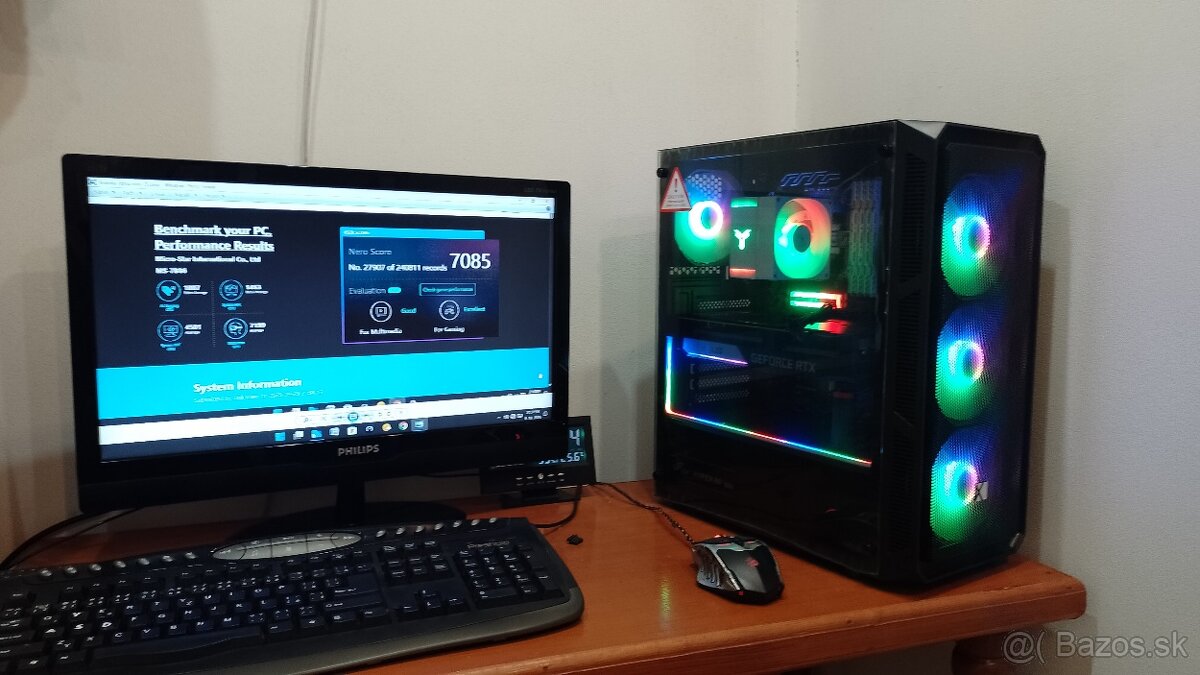 PC herná zostava – Ryzen 5 / RTX 3060Ti / 32GB RAM / NVMe