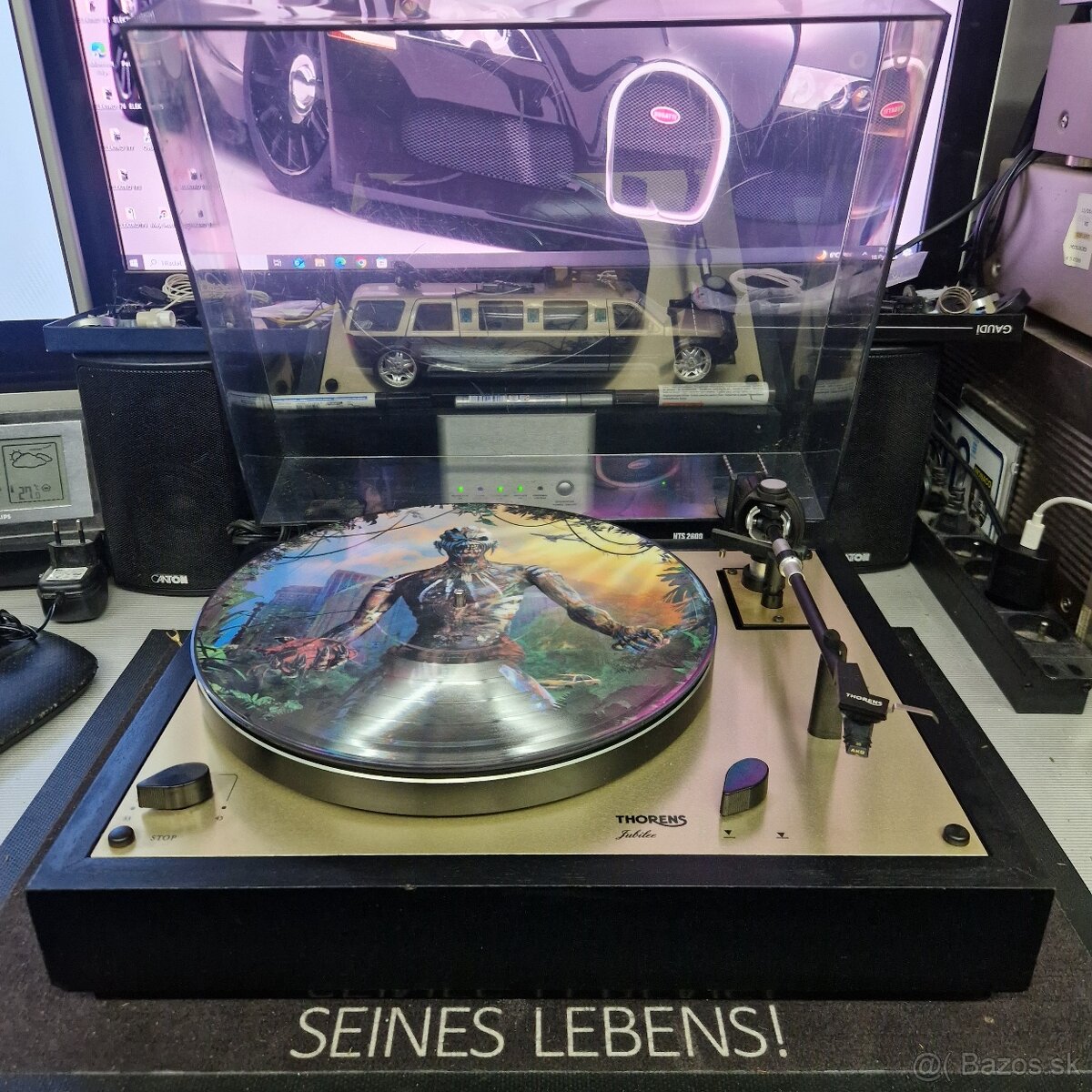 THORENS TD-147 Jubile...prenoska AKG...