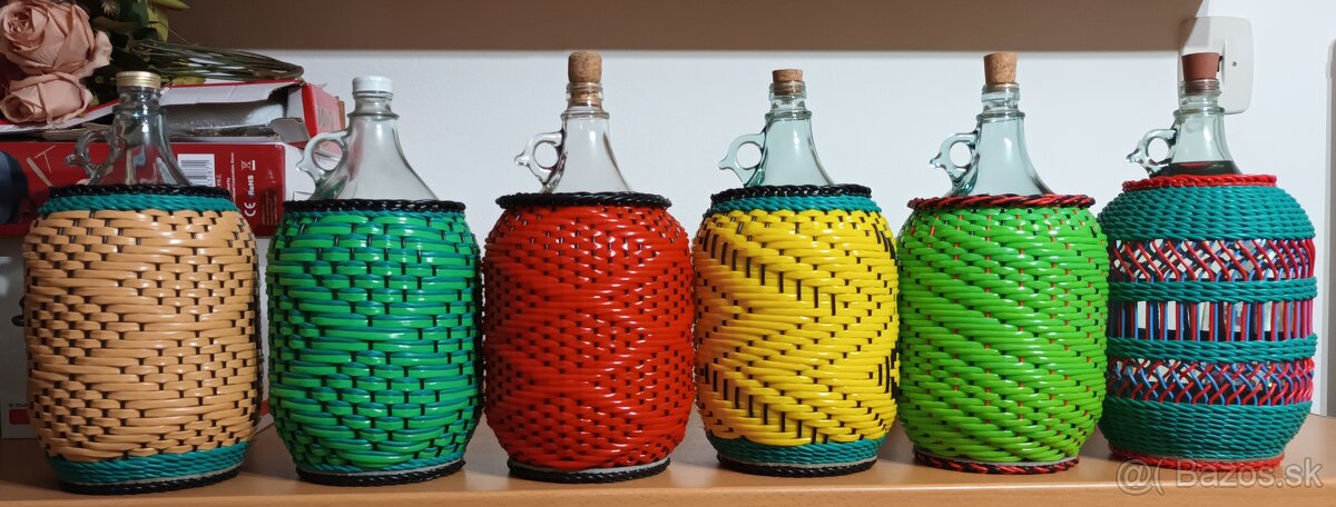 Opletené demižóny