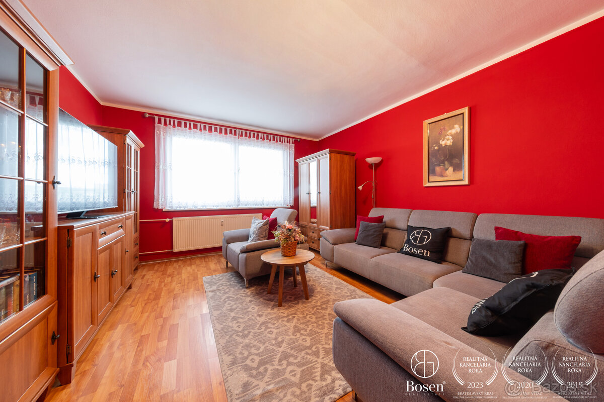 BOSEN | Zrenkonštruovaný a zariadený 3 izbový byt, 79m2