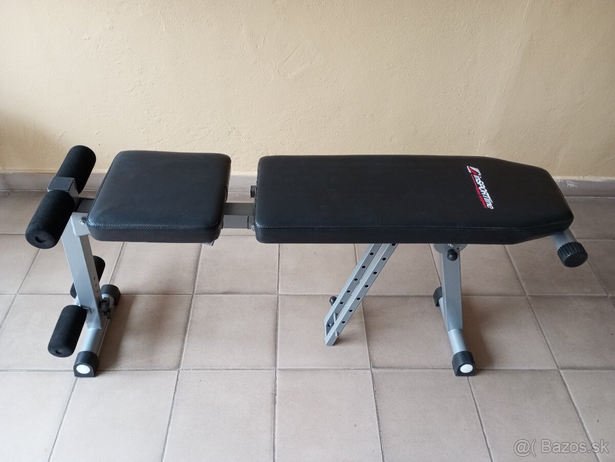 Polohovateľná lavička aj na brucho INSPORTLINE-NOVÁza1/2ceny
