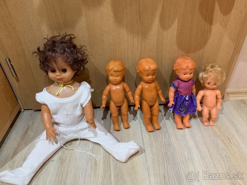 retro baby a Zuzky a kočík medveďe