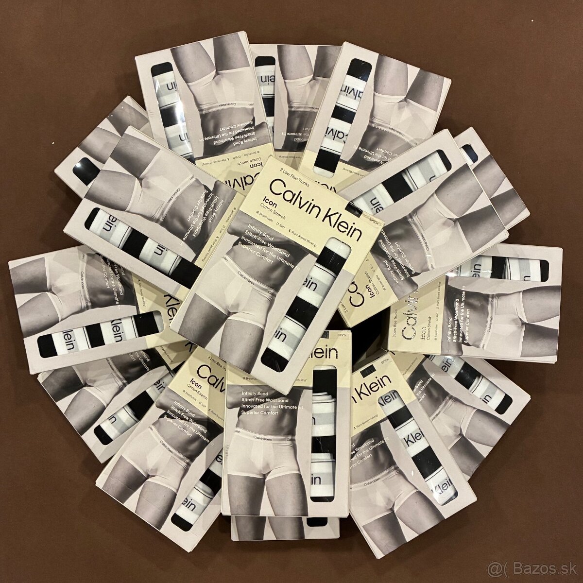 Calvin Klein boxerky 3-bal S