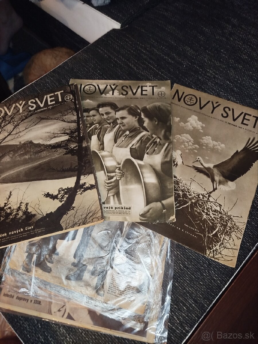 Stare noviny ,casopisy