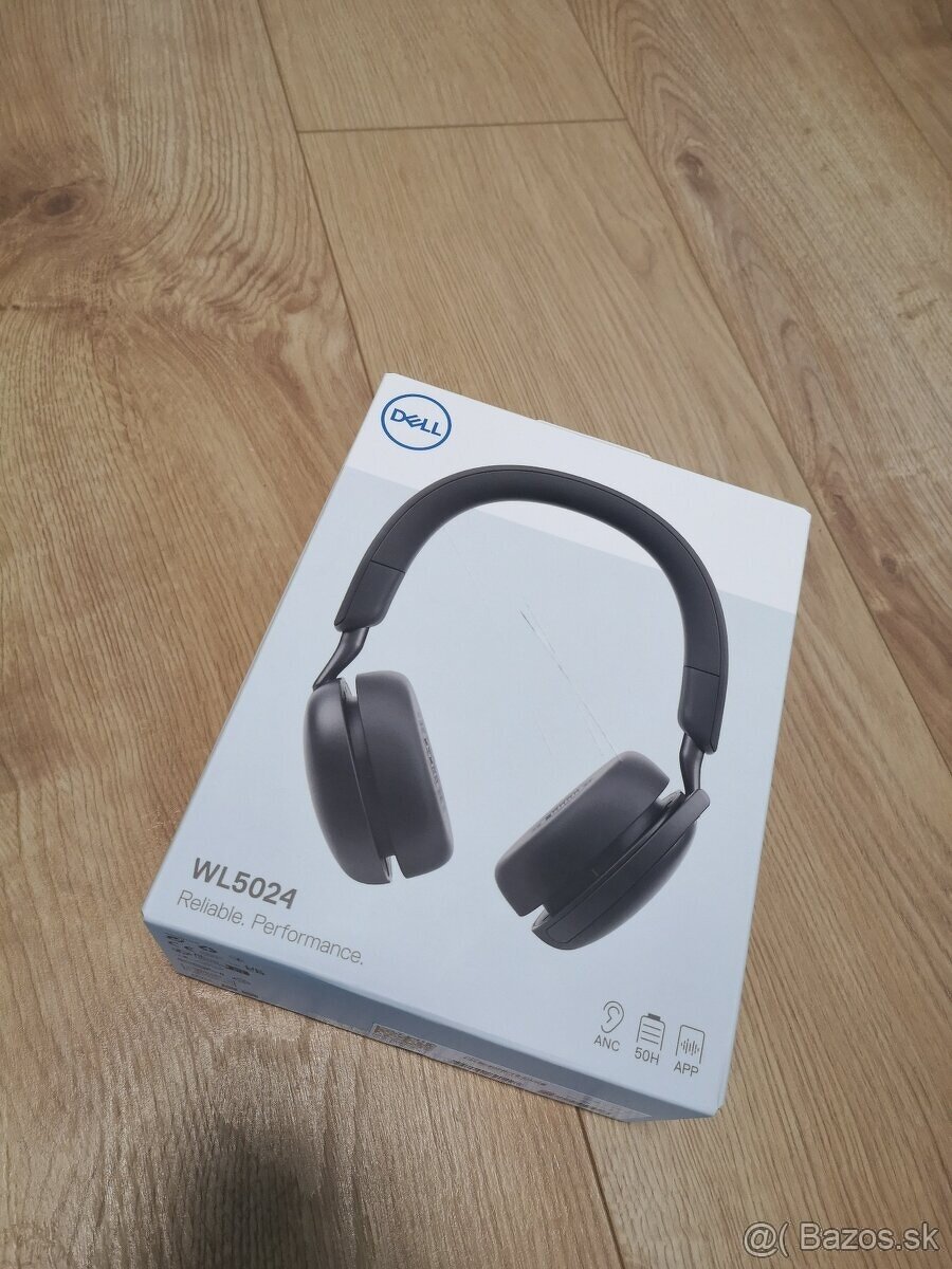 Dell WL5024 Wireless ANC Headset - nové, nerozbalené
